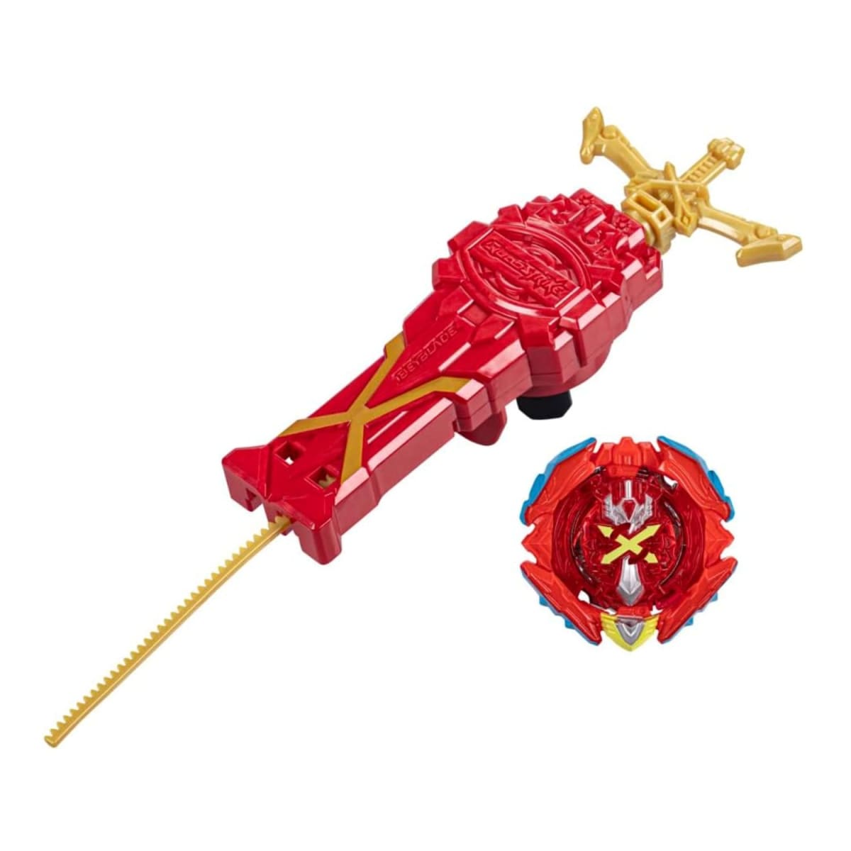 Beyblade Burst Quadstrike Lanzador Xcalius6