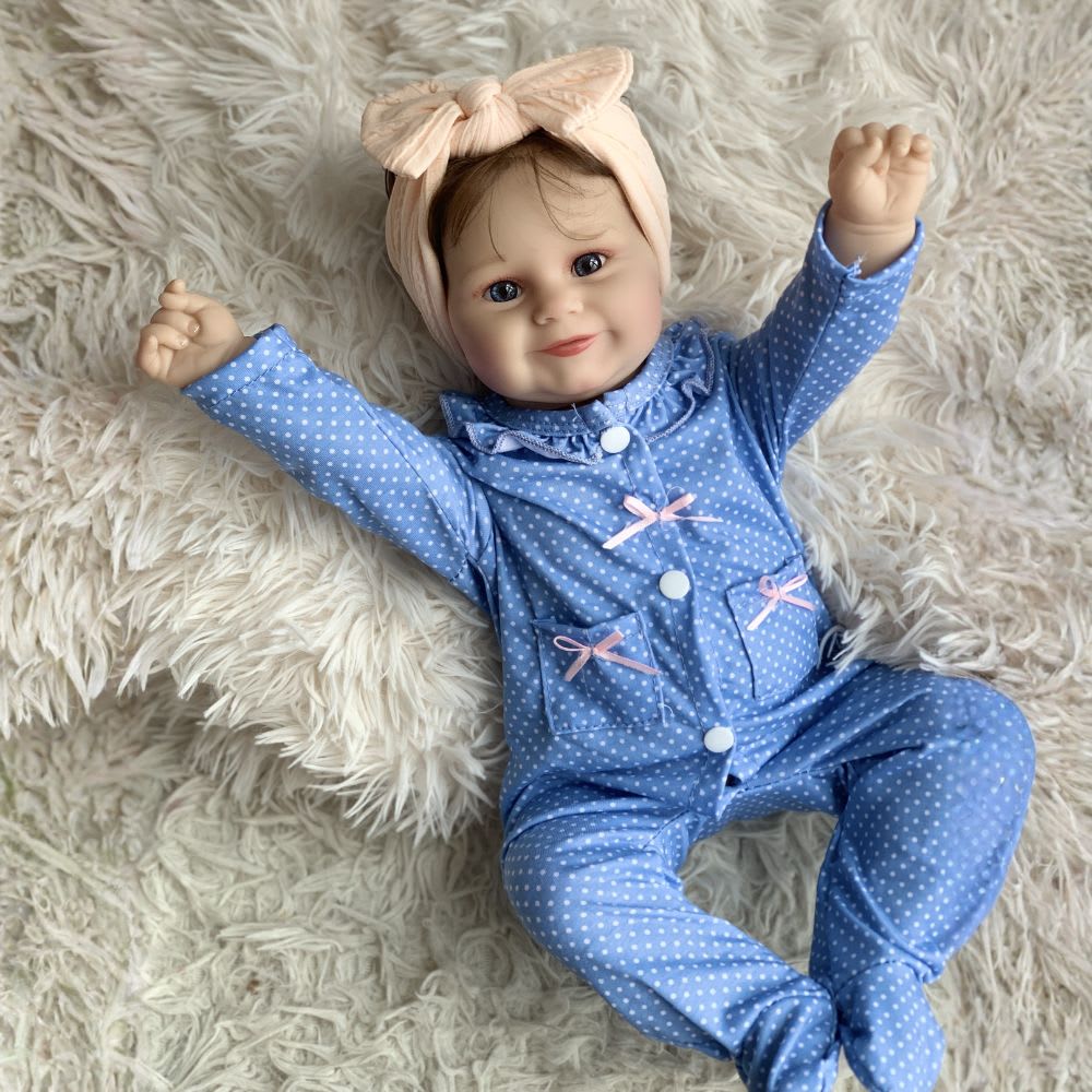 Bebe Reborn  Mila Vinilo de Silicona 50 cm2