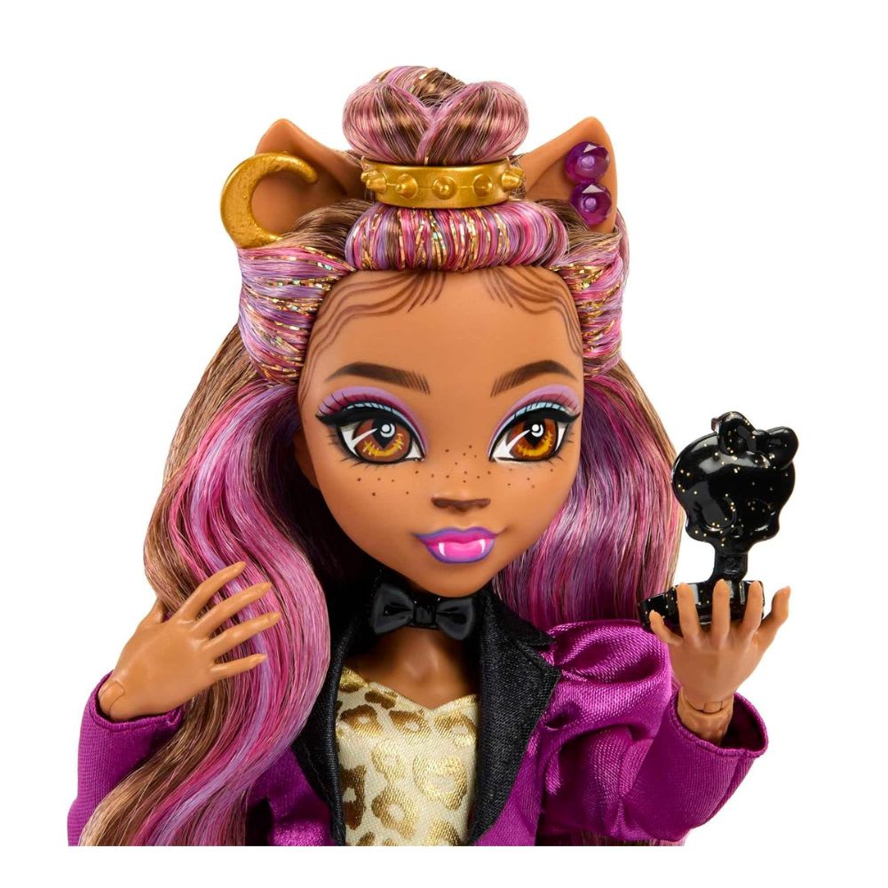Muñeca Monster High, Clawdeen Wolf en Estilo Monster Ball con Accesorios2