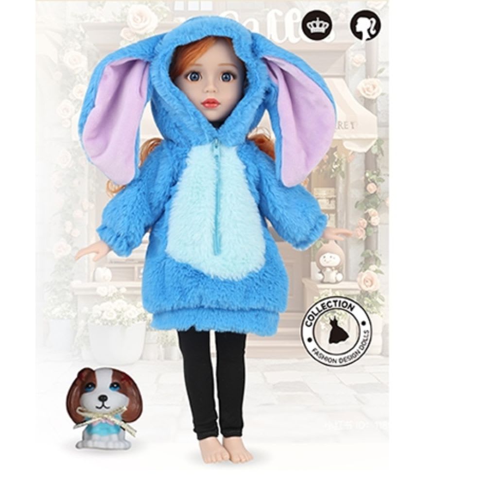 Muñeca Fashion 45 cm vestida tipo Stitch2