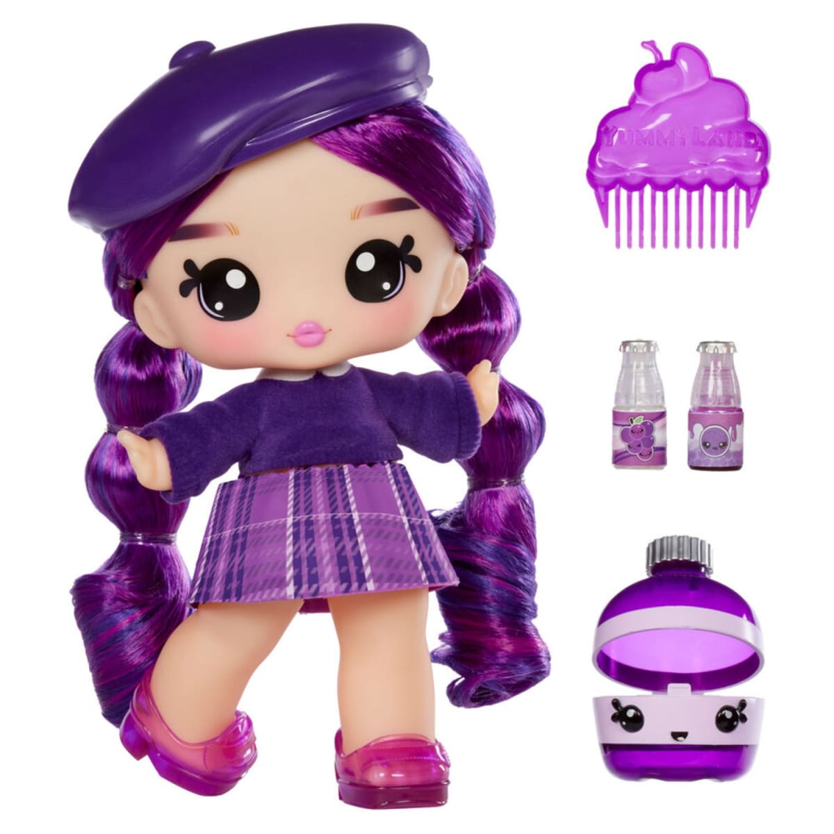 Muñeca Yummiland Greta Grape2