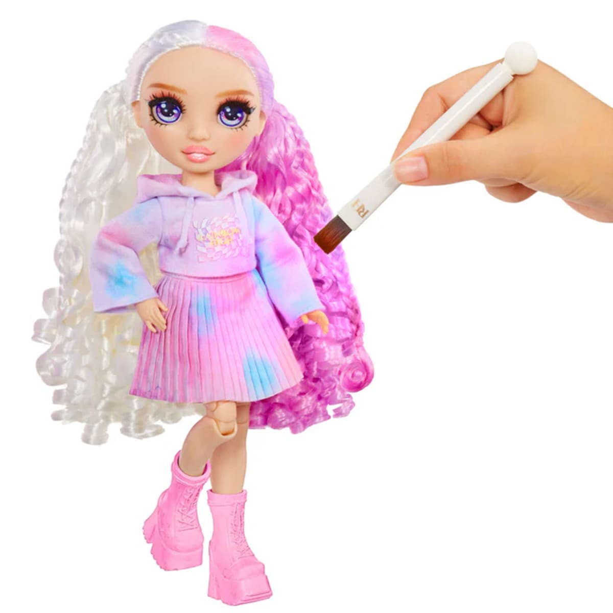 Muñeca Rainbow High Watercolor & Create-Purple2