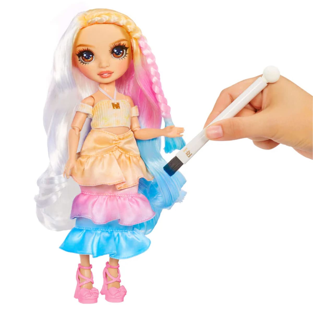 Muñeca Rainbow High Watercolor & CreateBrown2