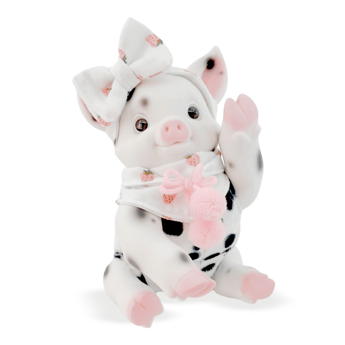 Mascota AniReal Cerdita Moteada con Peso Real2