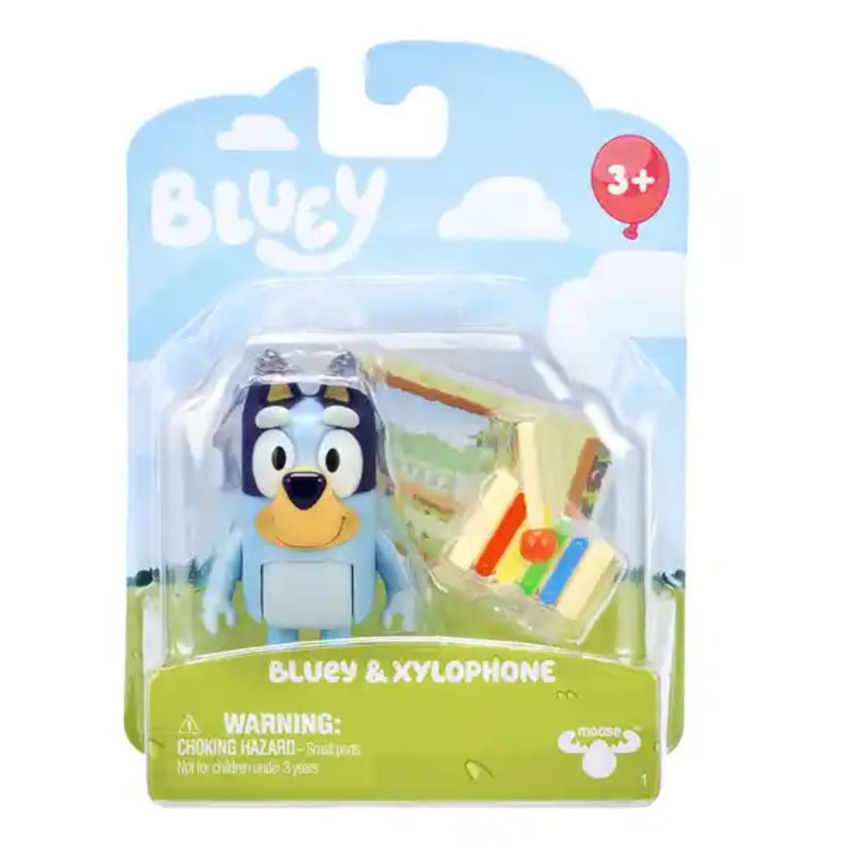 Figura Personaje Bluey con Accesorio- Bluey & Xylphone2