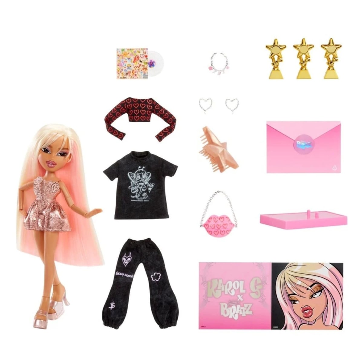 Muñeca Bratz Karol G Edición de Colección Limitada2