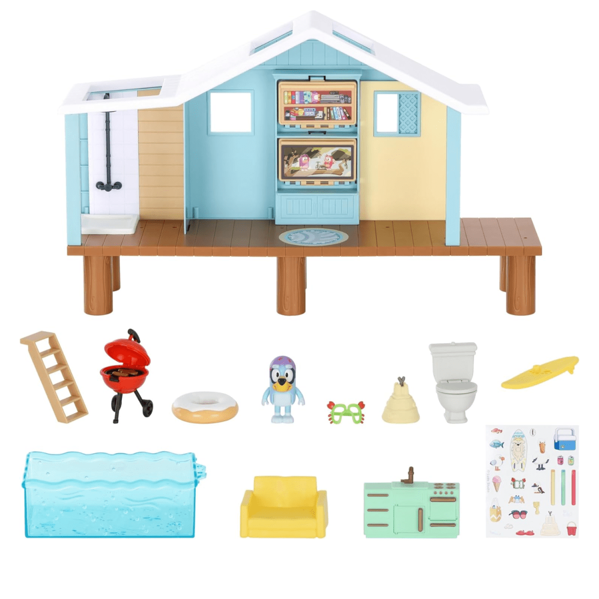 Casa de Playa Bluey  con mas de 10 Accesorios2