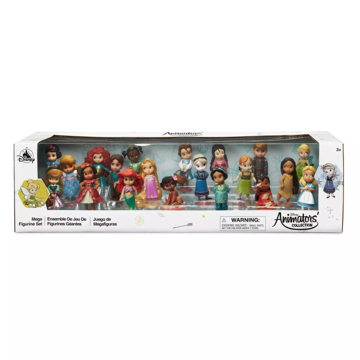 Mega Play Set Deluxe Figuras Mini Animators Disney2