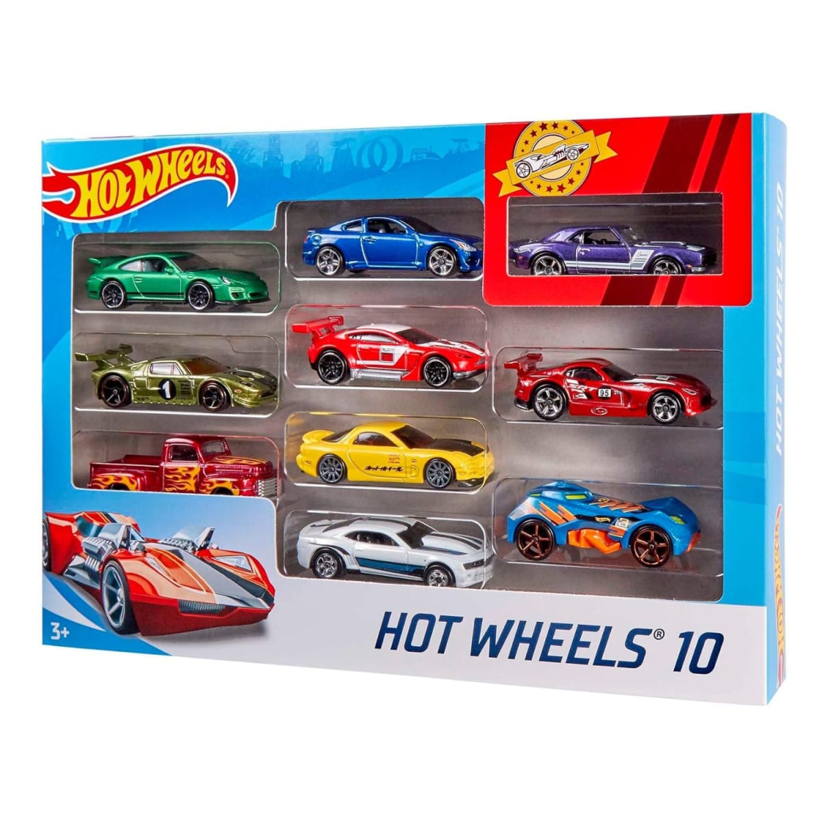 Pack x 10 Automoviles Hot Wheels2