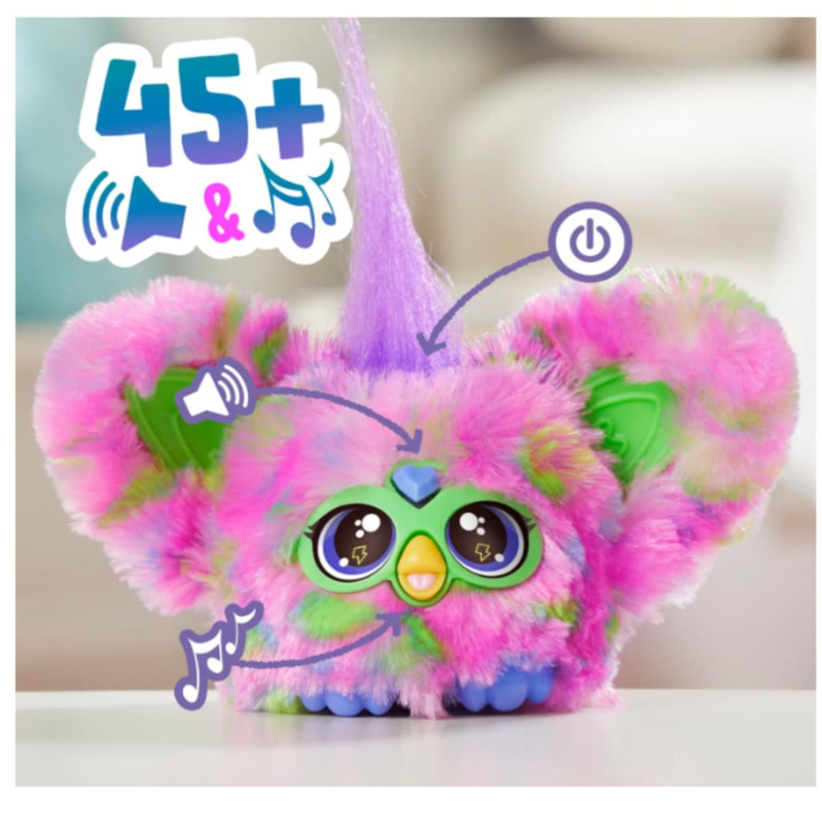 Furby Furblets Muñeco Interactivo +45 Sonidos Too-Koo 2