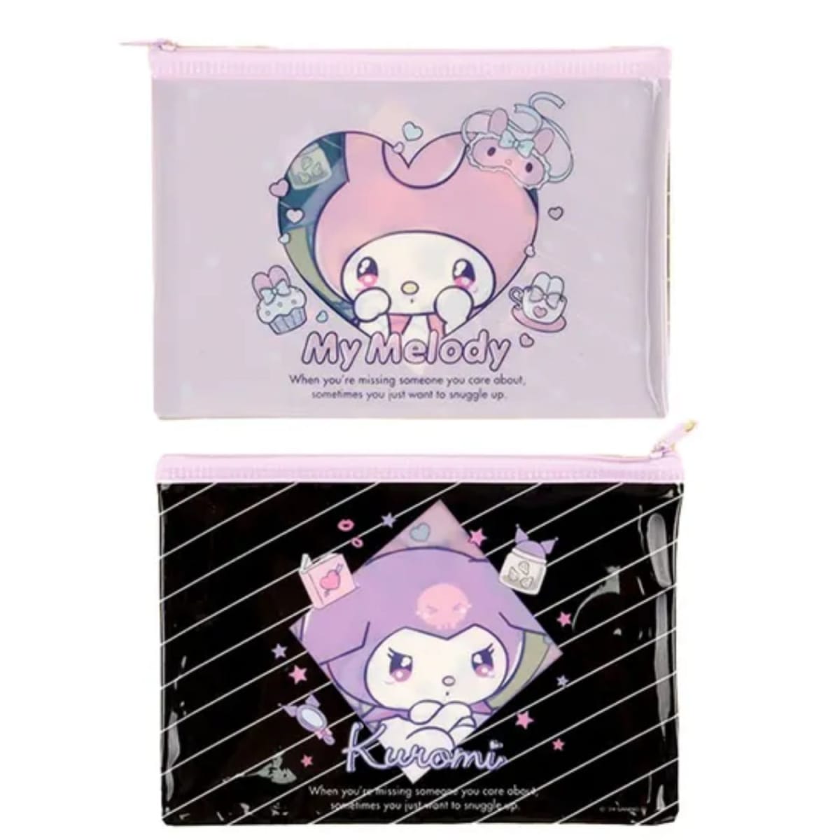 Cartuchera Kuromi y My Melody  Hello Kitty y Amigos2