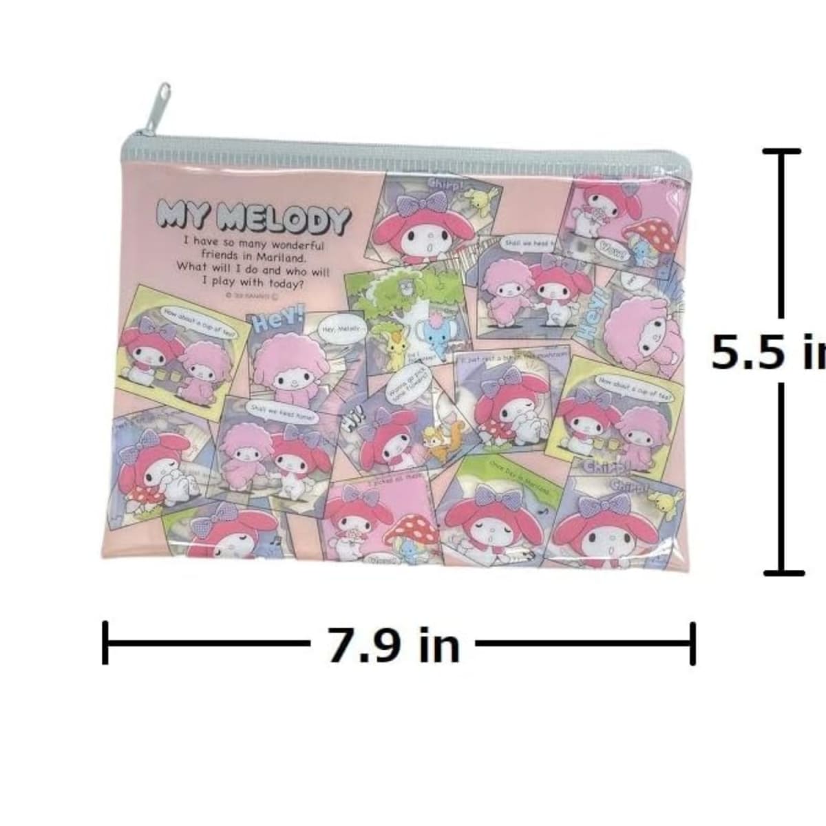 Cartuchera My Melody  y Kuromi Hello Kitty y Amigos2