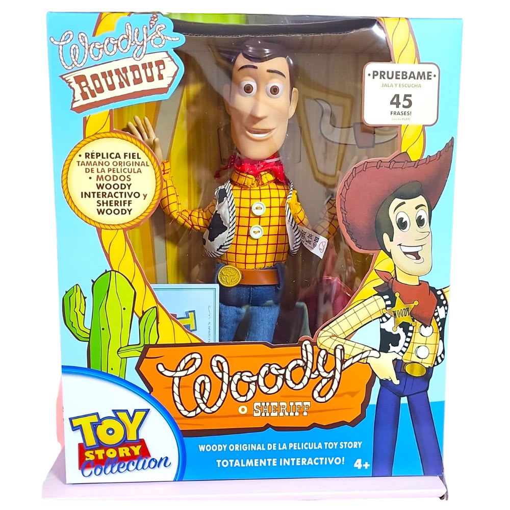 Figura Woody El Sheriff Toy Story con 45 frases2