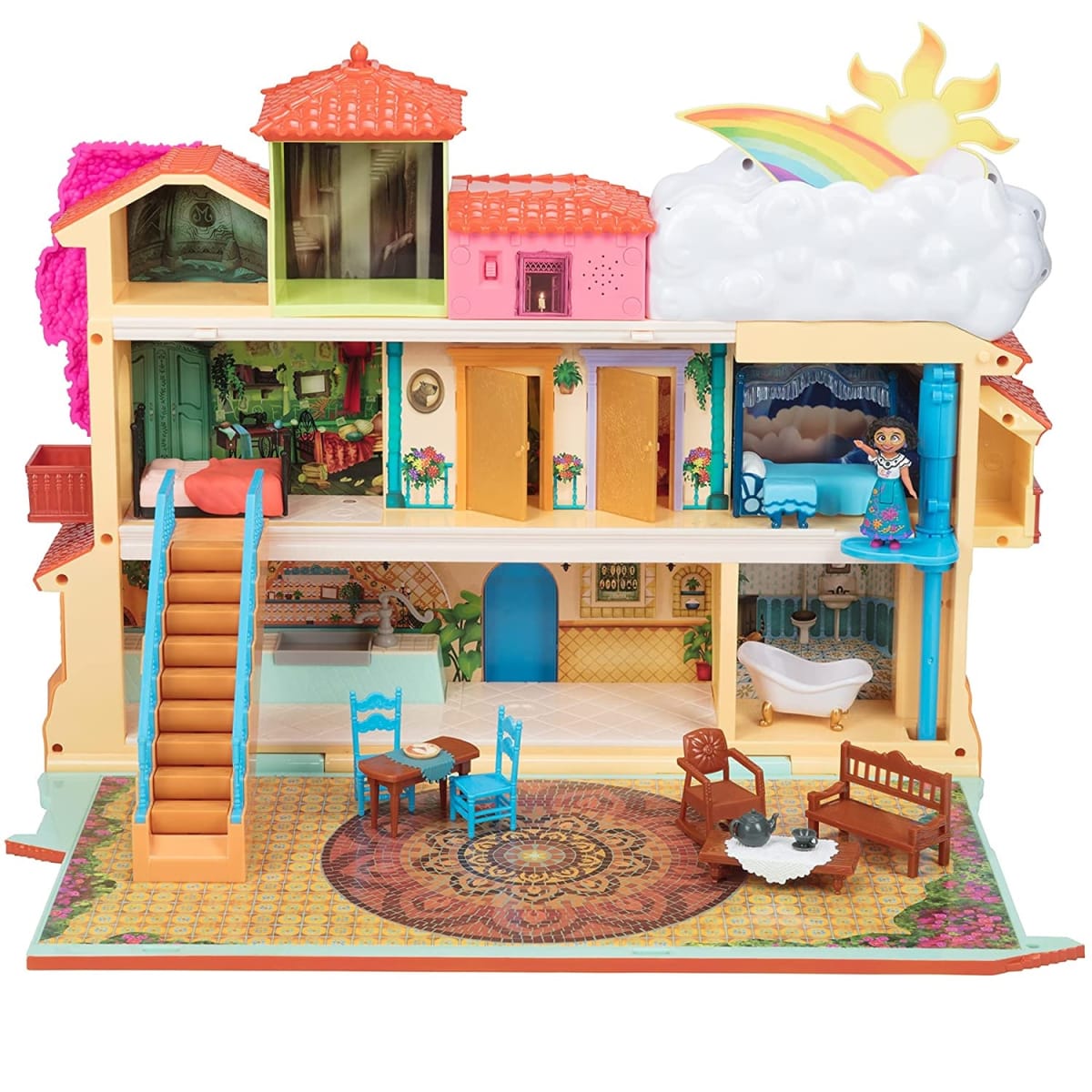 Casa Madrigal Encanto Incluye Luces y Sonido9