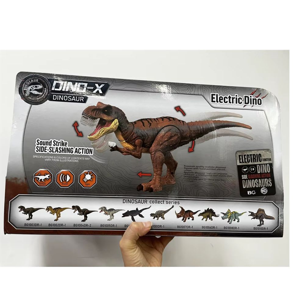 Figura Dinosaurio Carnotaurus Toro Carnívoro con Luz y Sonido2