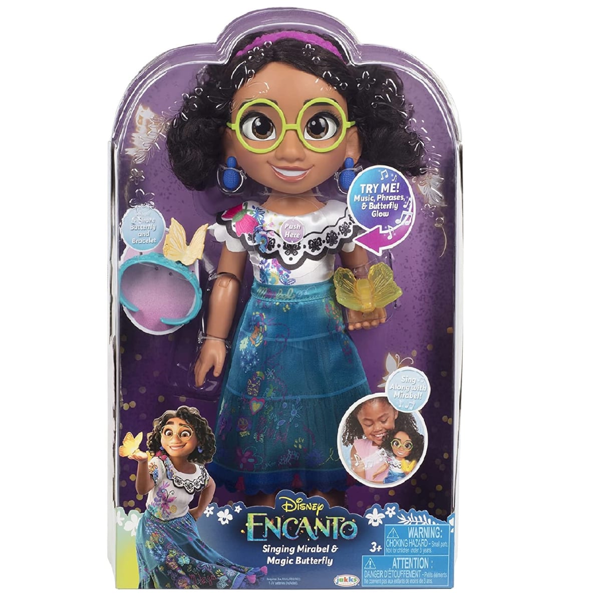 Muñeca Mirabel Cantante con Mariposa Mágica4