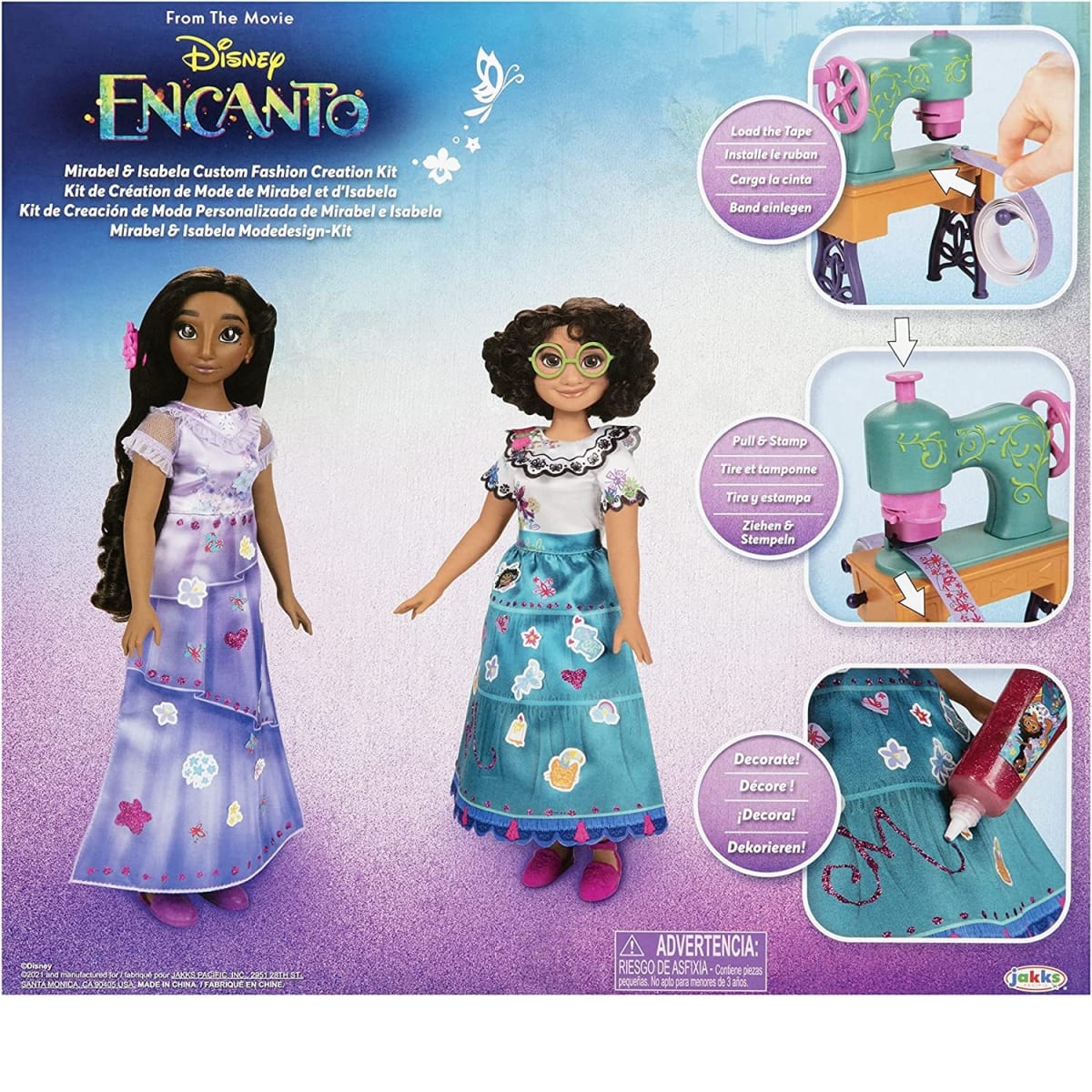 Disney Encanto Duo Mirabel e Isabela Kit de creación de moda3