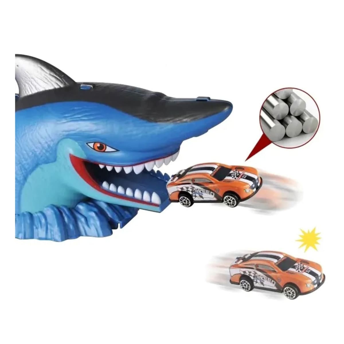 Pista de Carrera Tiburón  con Auto
2