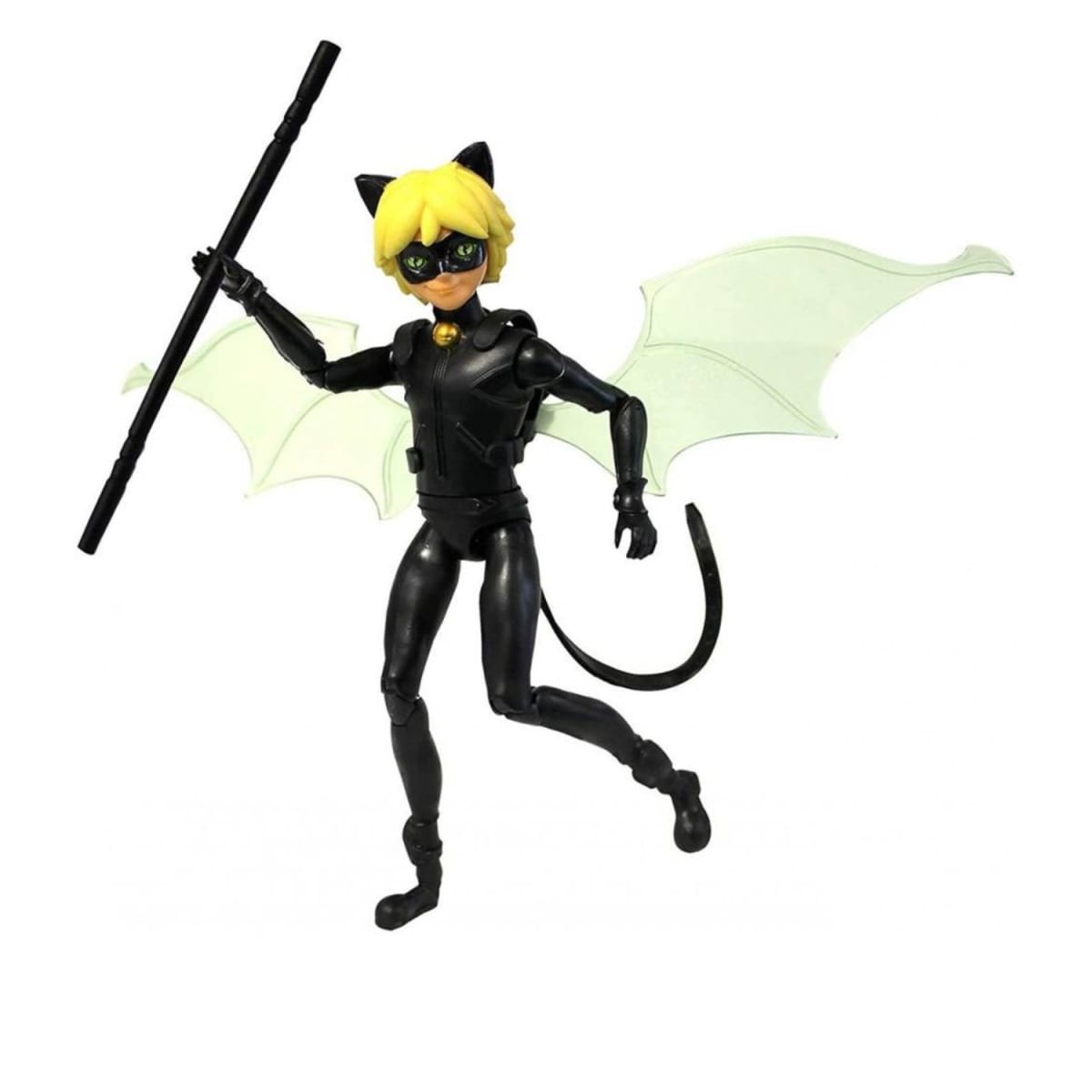 Figura Cat Noir Battle Wings- Miraculous 12 cm2