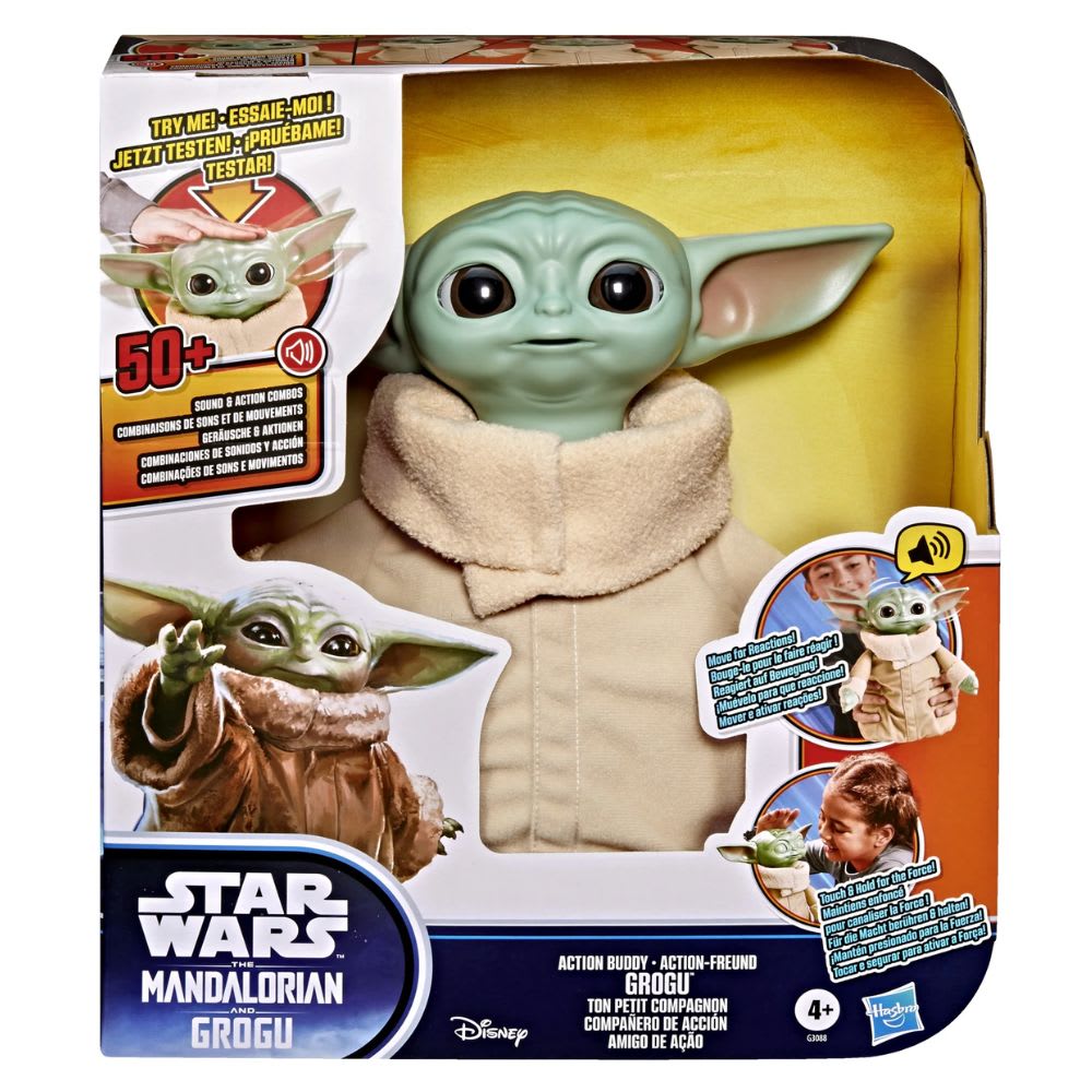 Muñeco Grogu Animatrónico 25 cm The Mandalorian La Película2