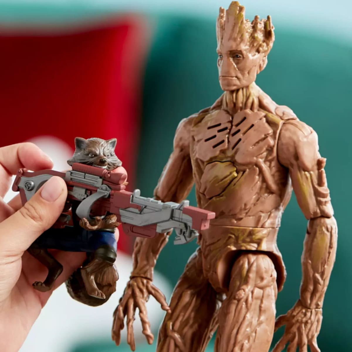 Groot y Rocket con Sonido2