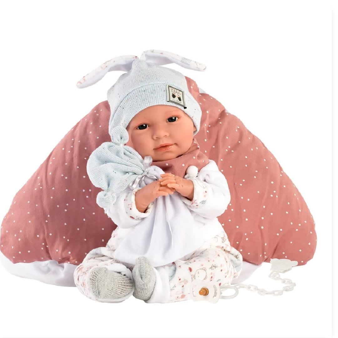 Muñeca Llorens Mimi 40 cm Llorona Cojin Seta 74032C2
