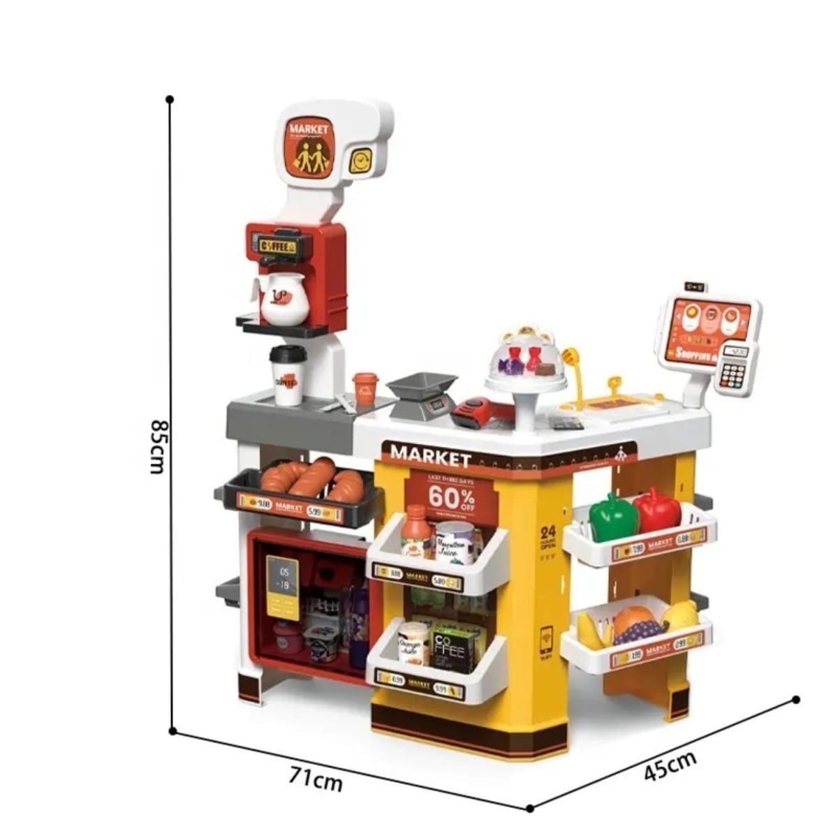 Supermarket con Coche, Luz Sonido y Spray2
