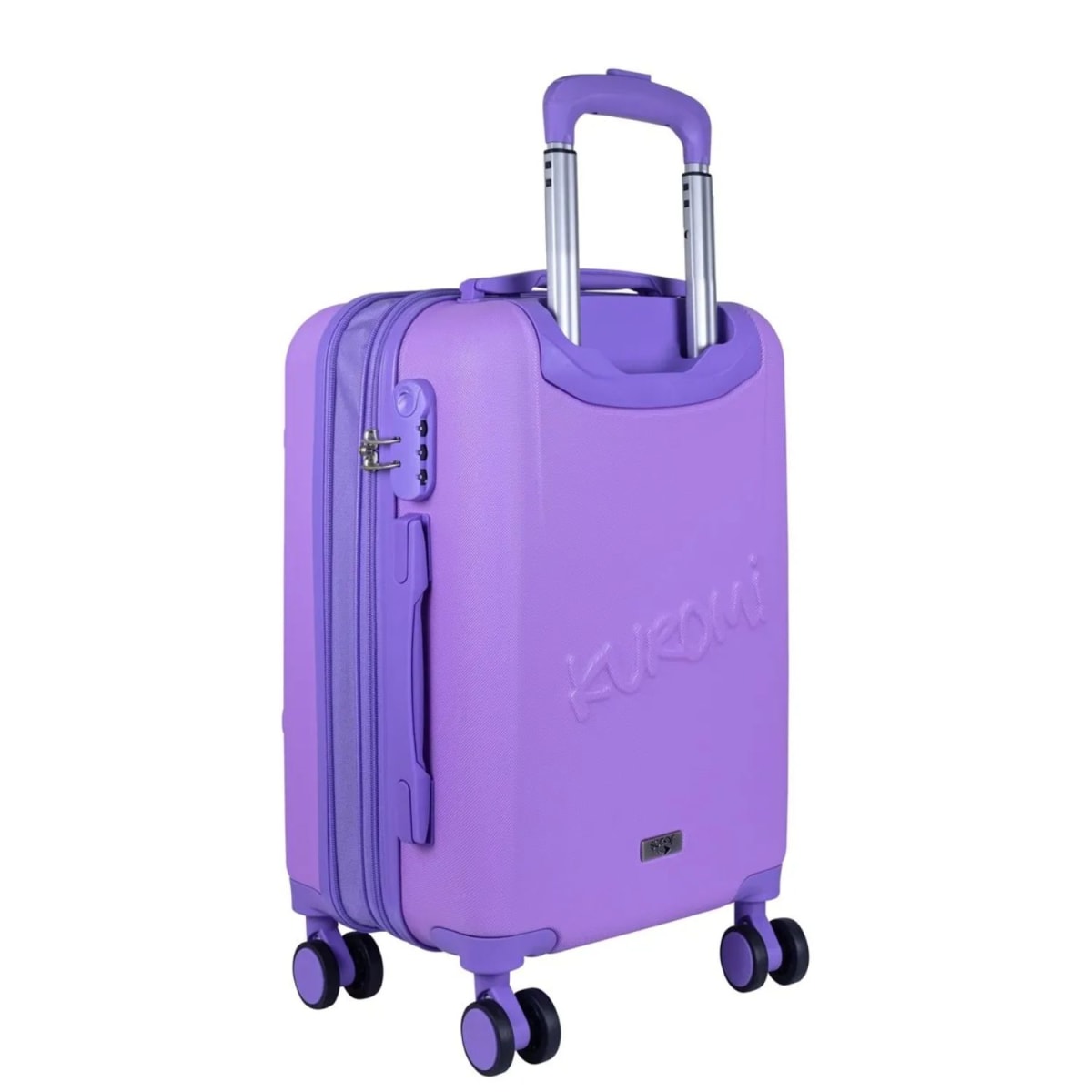 Maleta de Cabina Carry On Kuromi Scool Lila2