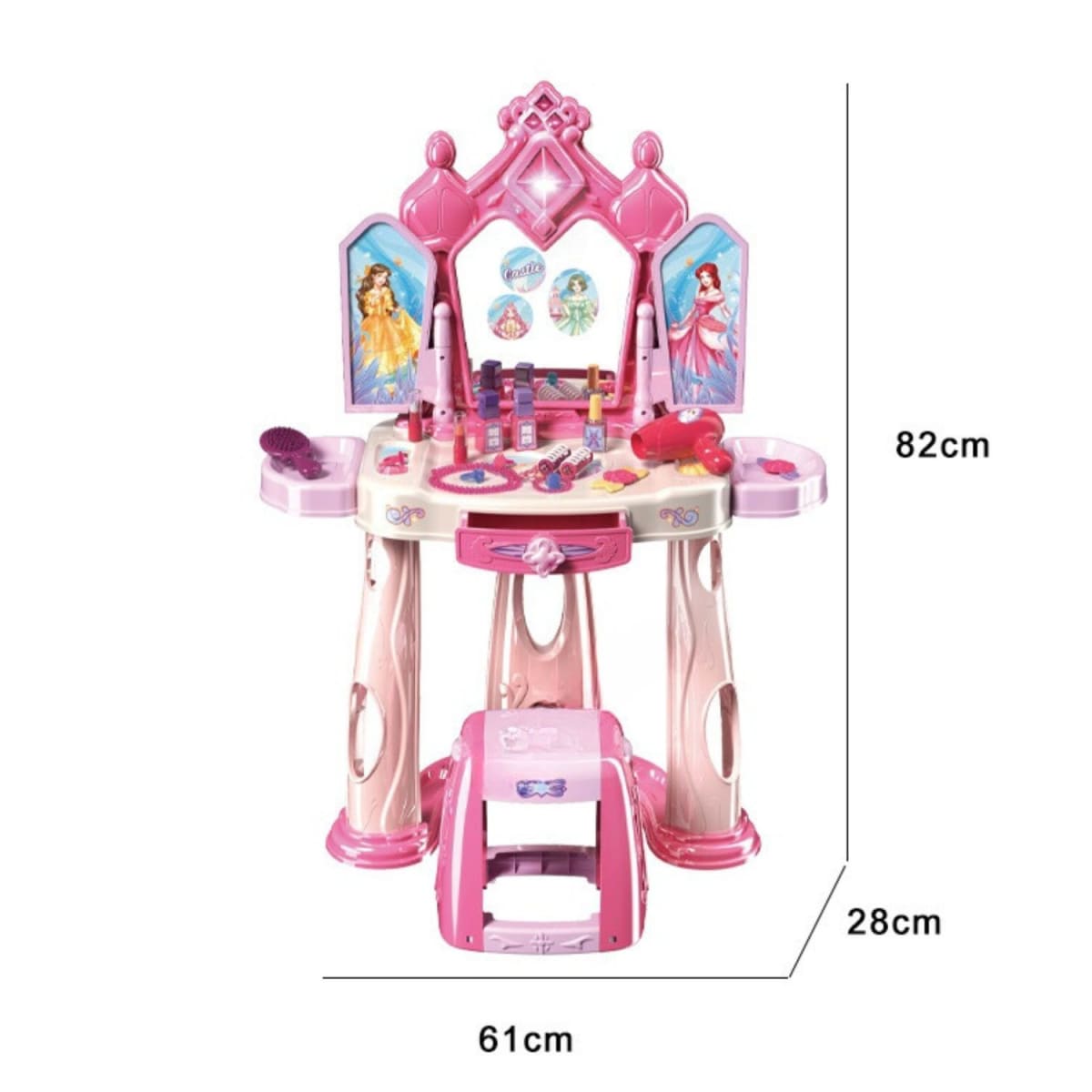 Tocador Mágico Princesas Luz Música y Sensor2
