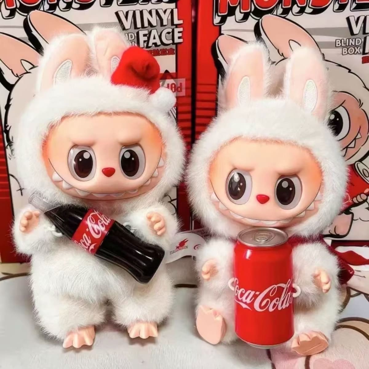 Dupe Labubu Sorpresa Serie Coca Cola2