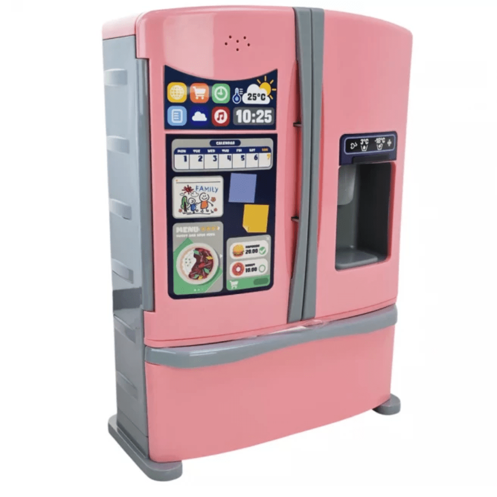 Refrigeradora con Accesorios Luz, Sonido y Dispensador de Hielo2