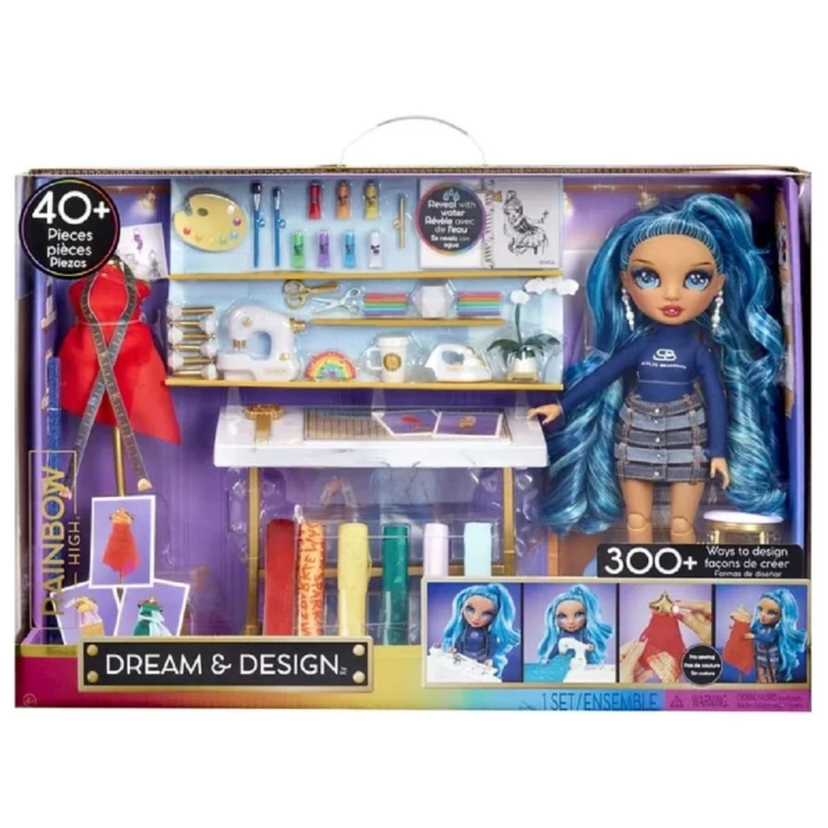 Muñeca Rainbow High Skyler Dream & Design Fashion Studio 2