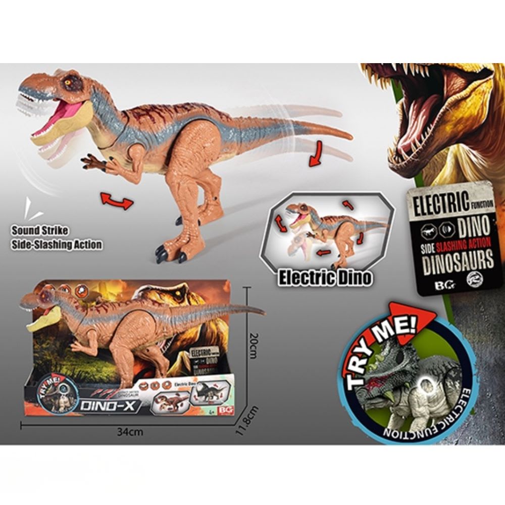 Figura Dinosaurio T- Rex con Luz y Sonido2