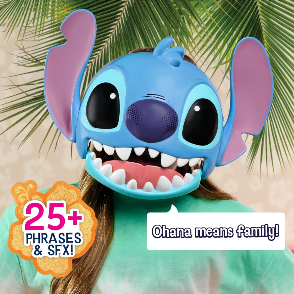 Máscara Parlante Stitch con + de 25 Sonidos y Frases2