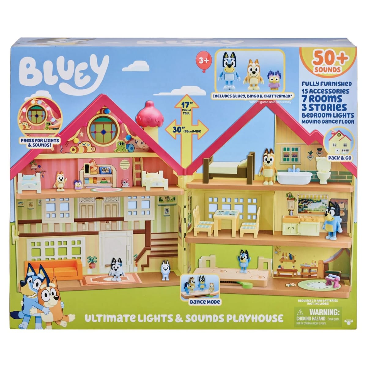 La Casa de Bluey con Luces y Sonido8
