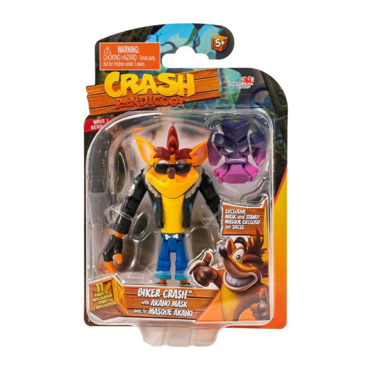 Crash Bandicoot Figura Biker Crash Articulado2