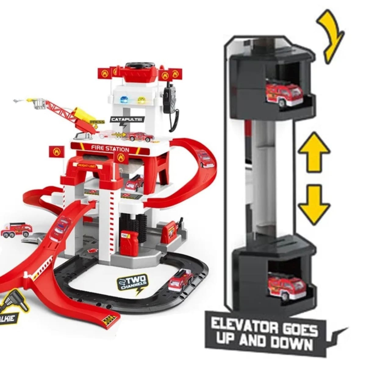 Pista Multifuncional Estación de Bomberos Luz, Agua, Sonido2