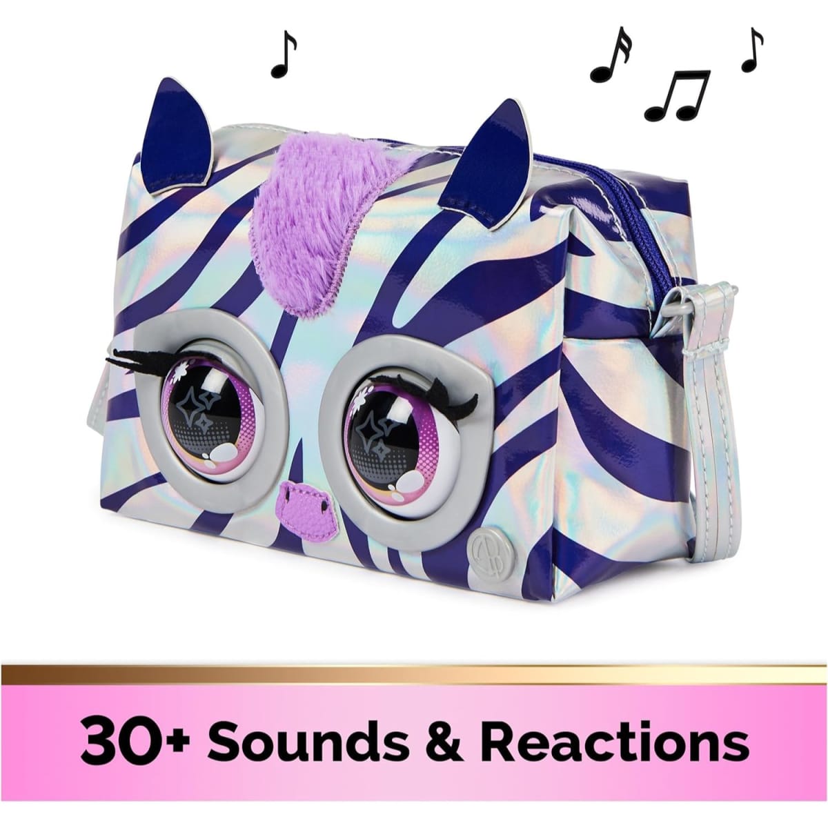 Purse Pets Cartera Interactiva- Zebra3