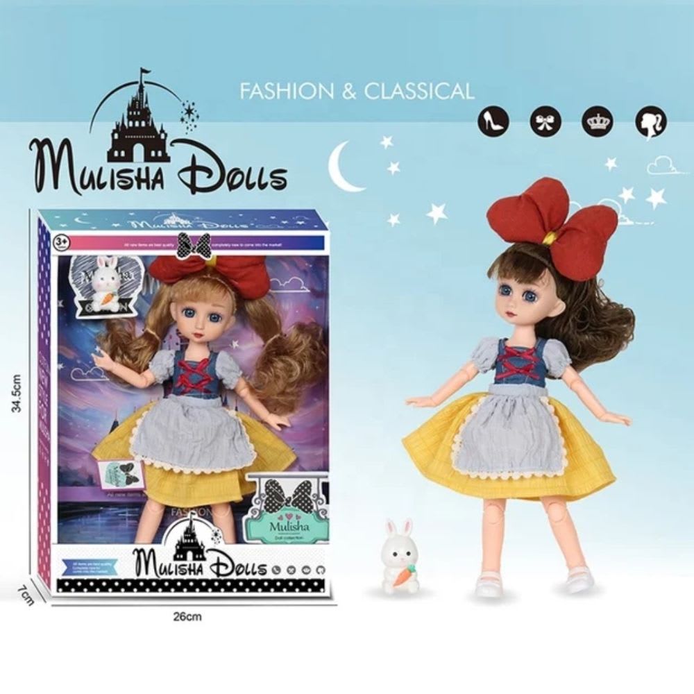 Muñeca Fashion Princesa 30 cm3