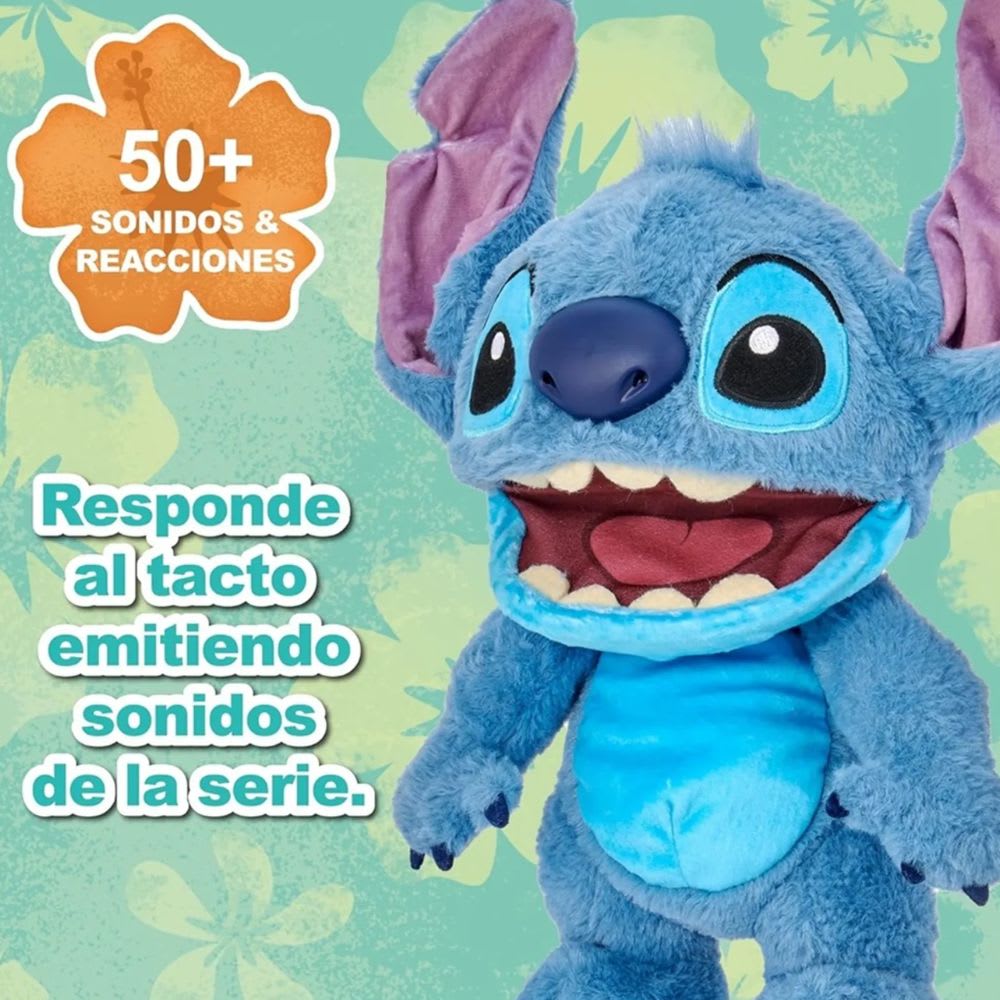 Peluche Disney Chatty Stitch +50 Frases y Sonidos3