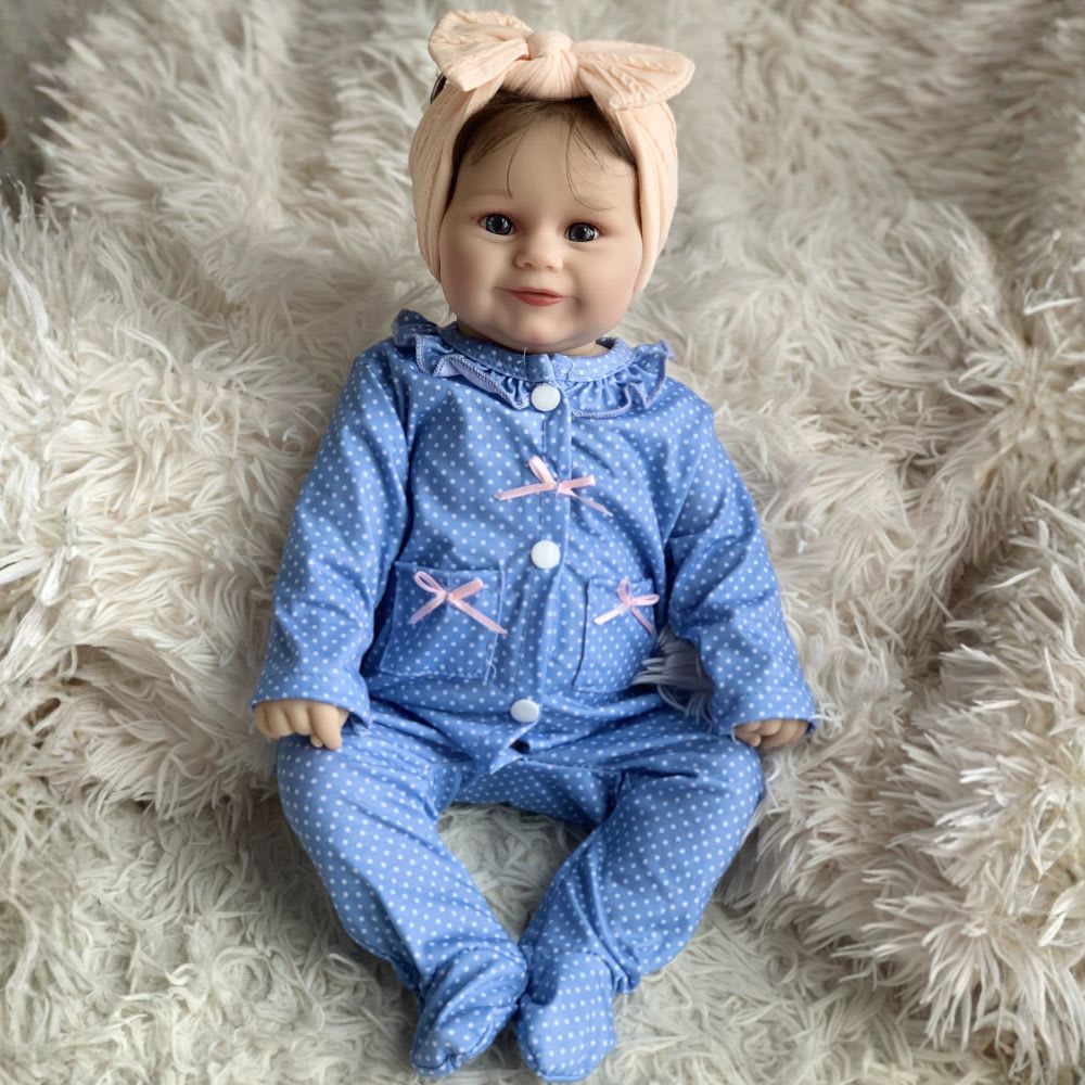 Bebe Reborn  Mila Vinilo de Silicona 50 cm3