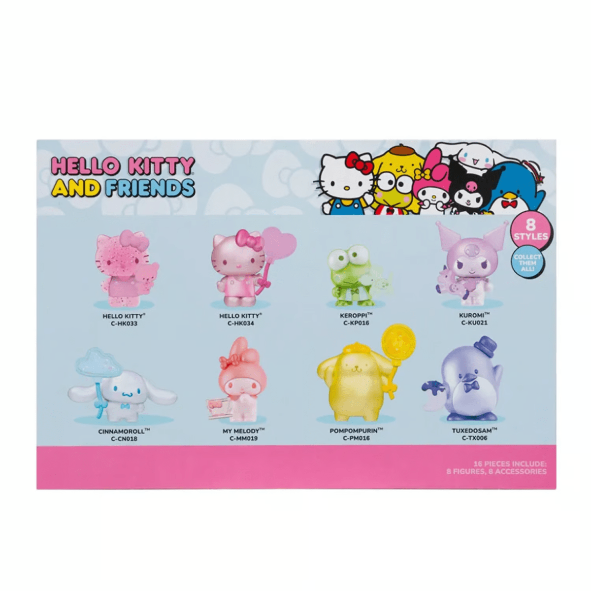 Pack 8 Figuras Hello Kitty y Amigos 3