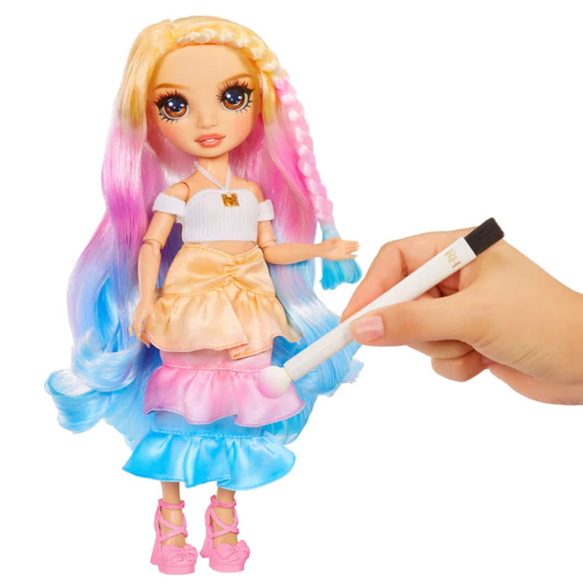 Muñeca Rainbow High Watercolor & CreateBrown3