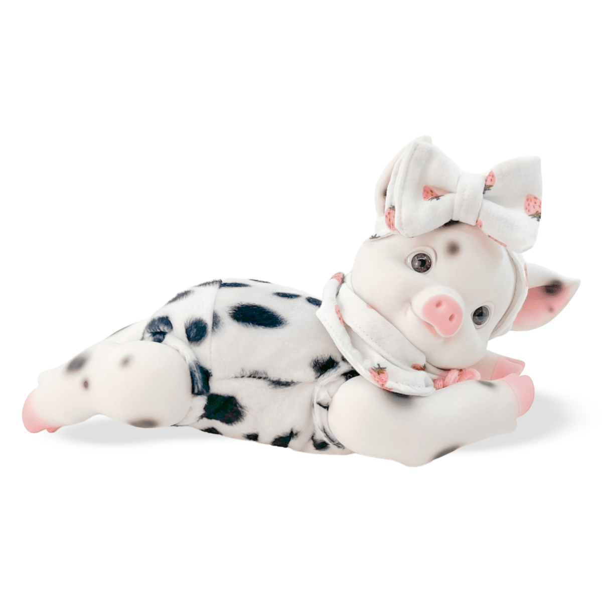 Mascota AniReal Cerdita Moteada con Peso Real3