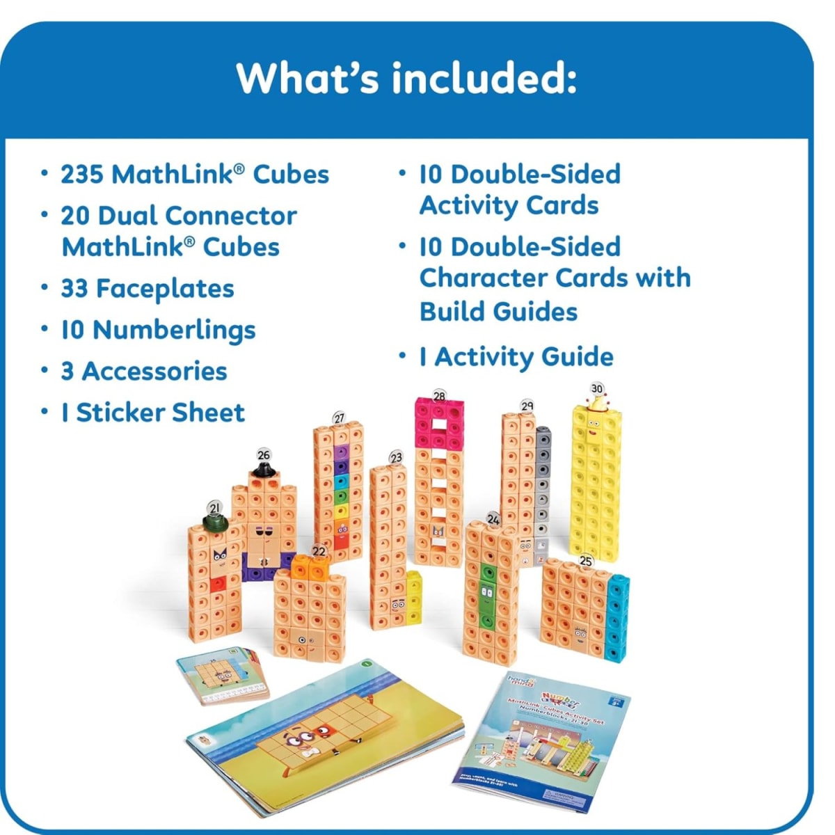 Number Blocks Mathlink Activity Set 21 al 308
