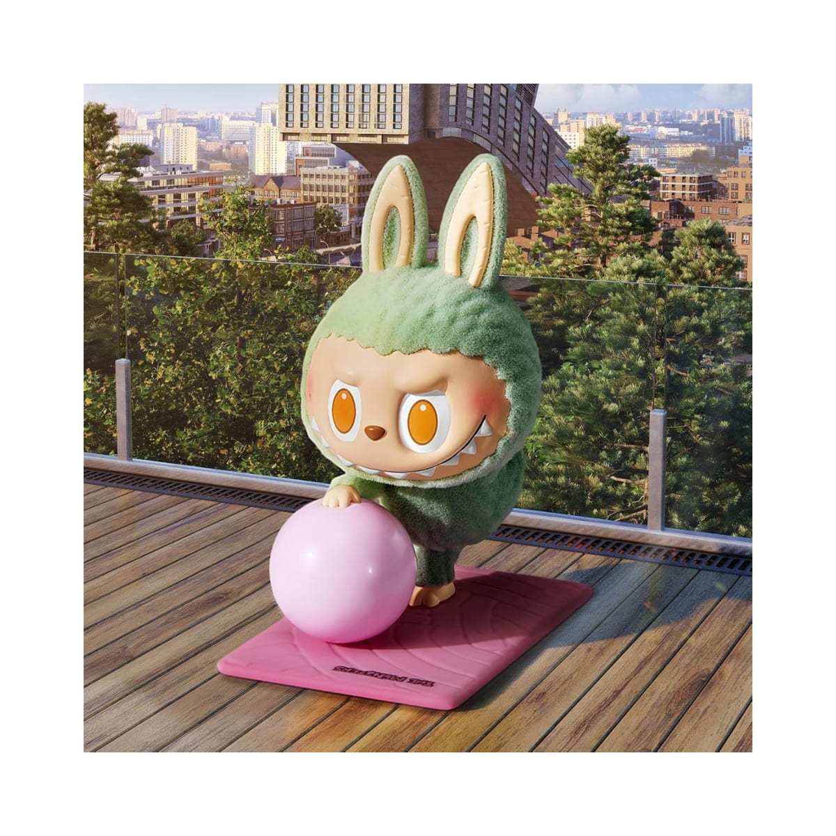 Figuras de la serie The Monsters Lazy Yoga3