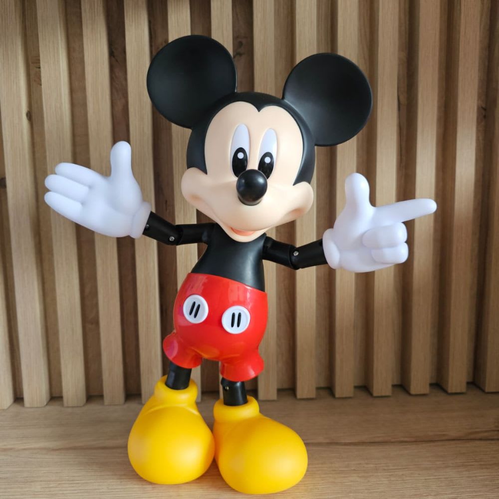 Figura Mickey Mouse Articulable con Luz y Sonido3