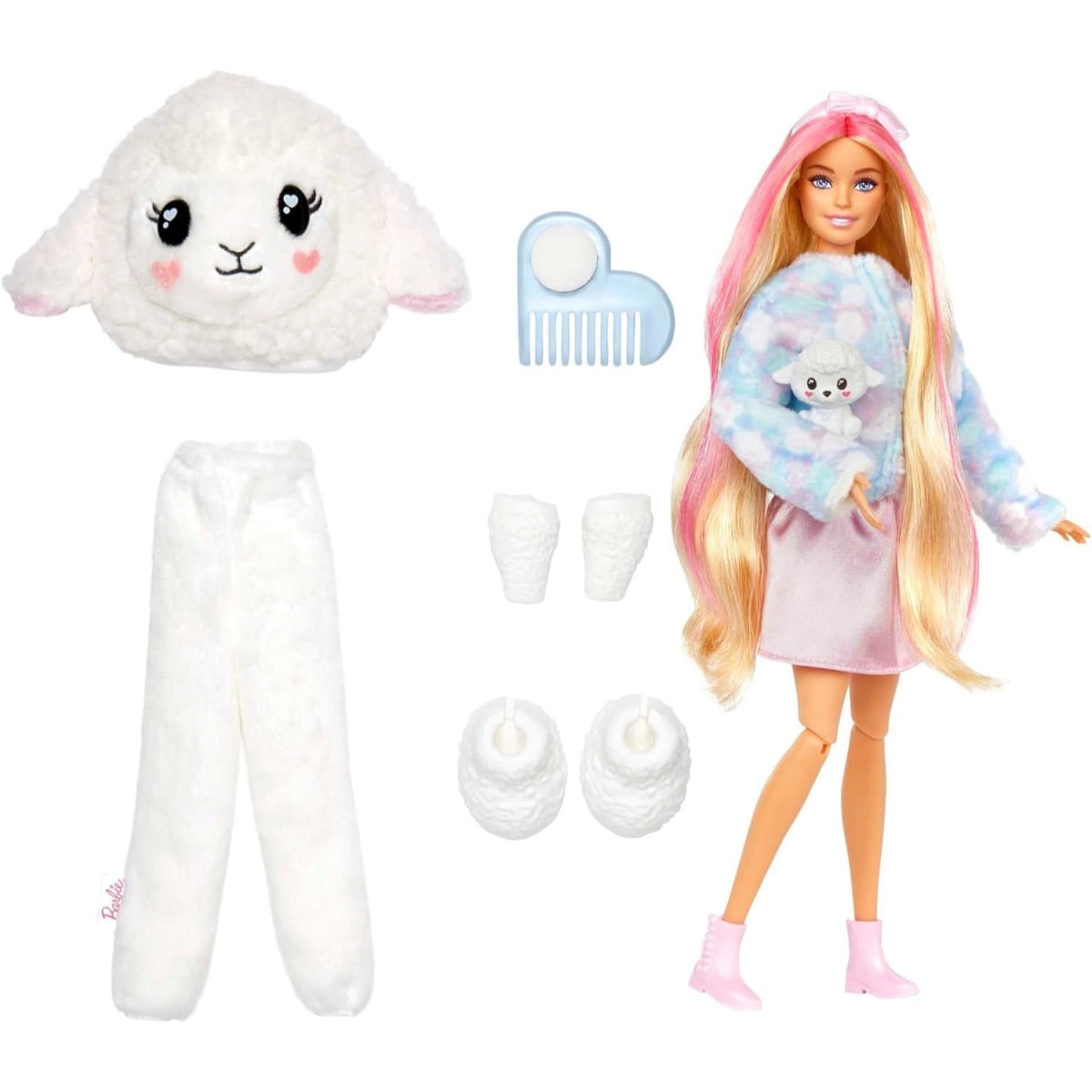 Barbie Cutie Reveal Cozy Cute Tees Barbie Oveja3