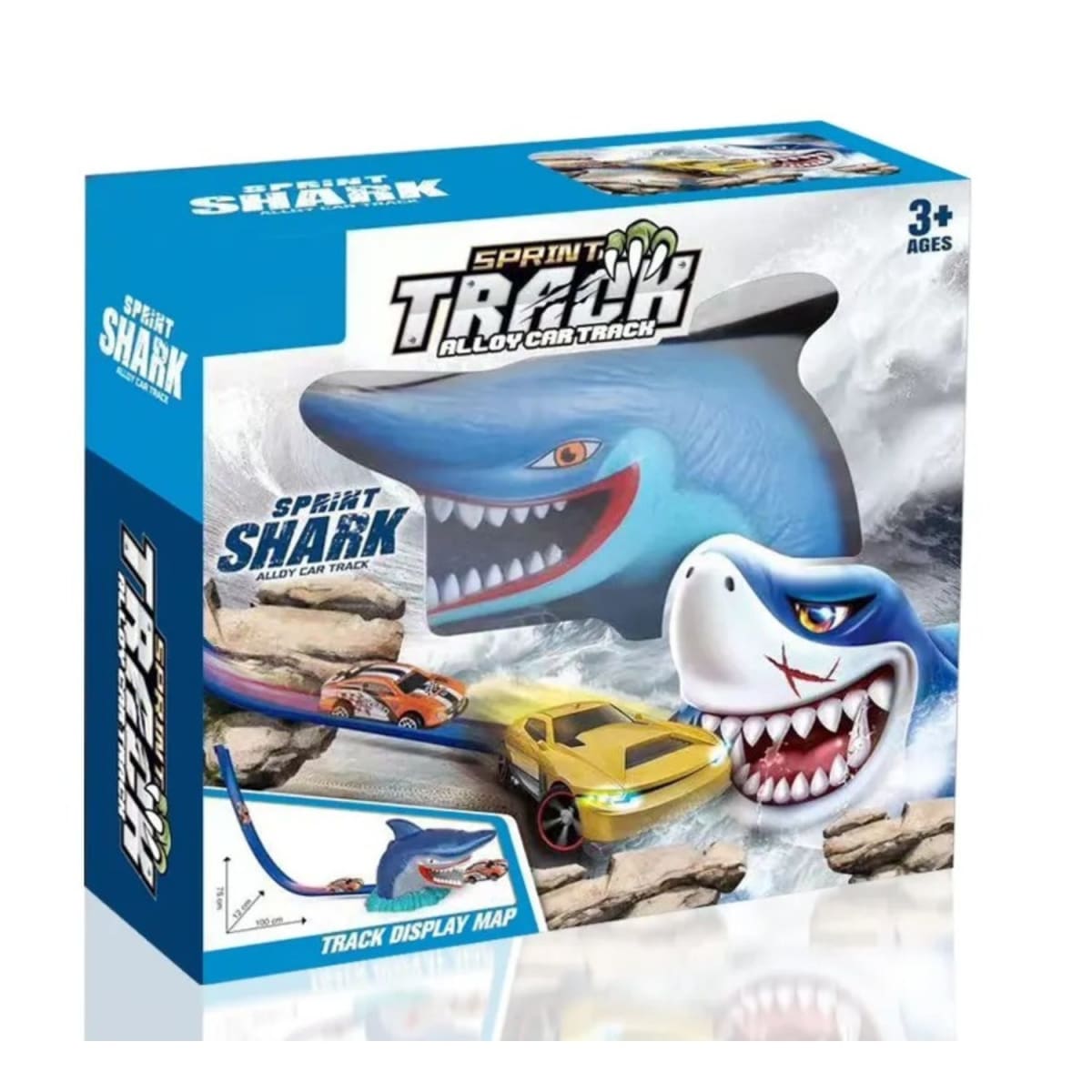 Pista de Carrera Tiburón  con Auto
3