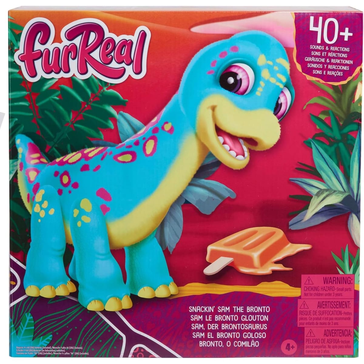 Mascota FurReal Snackin' Sam the Bronto3